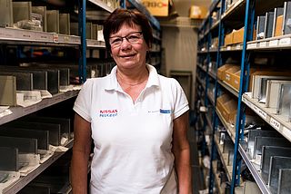 Ilona Lingk / Abteilung Teiledienst