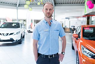 Patrick Junggebauer / Abteilung Werkstatt / Service